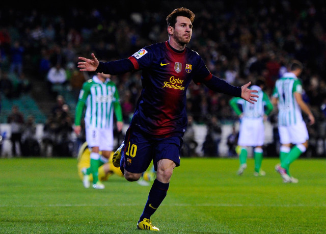 Man running soccer field arms free wallpaper - medium preview image