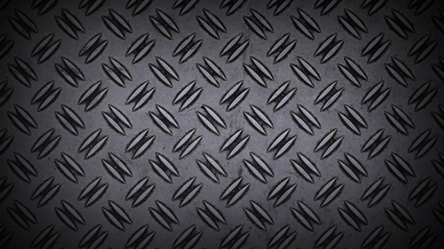 Metal texture black diamond pattern free wallpaper - medium preview image