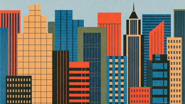 City tall buildings clock tower #12 free wallpaper - medium preview image