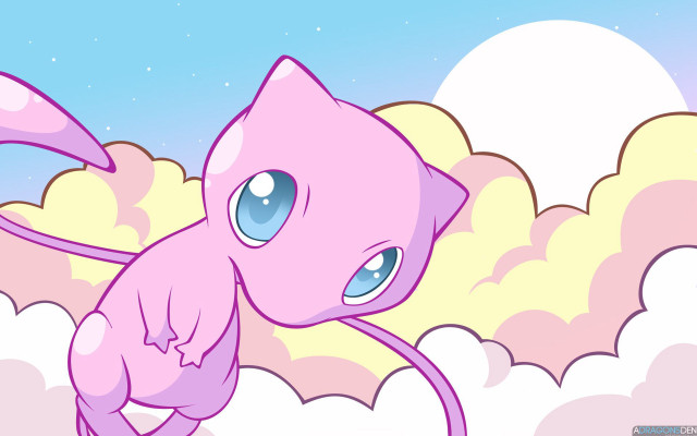Pink cat flying sky clouds #2 free wallpaper - medium preview image