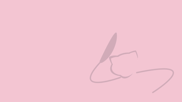 Pink background knife white outline free wallpaper - medium preview image