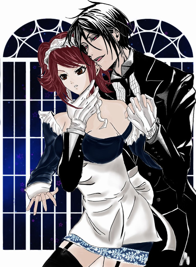 Couple people standing window blue free wallpaper - medium preview image