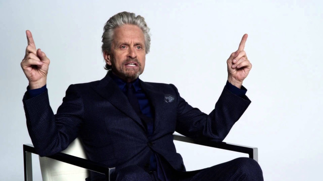 Man suit chair pointing up free wallpaper - medium preview image