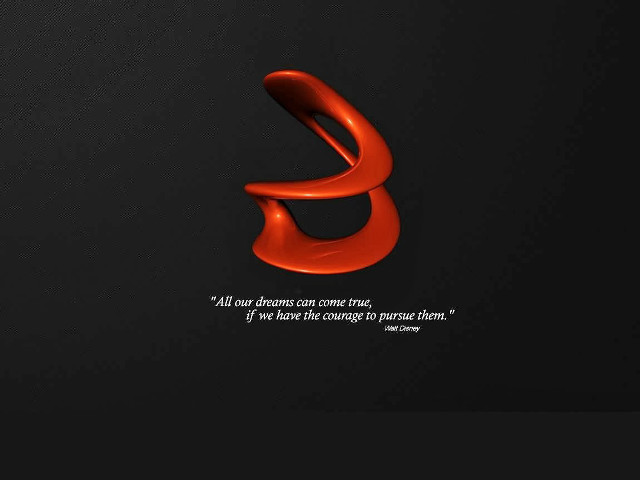 Red letter black background quote free wallpaper - medium preview image