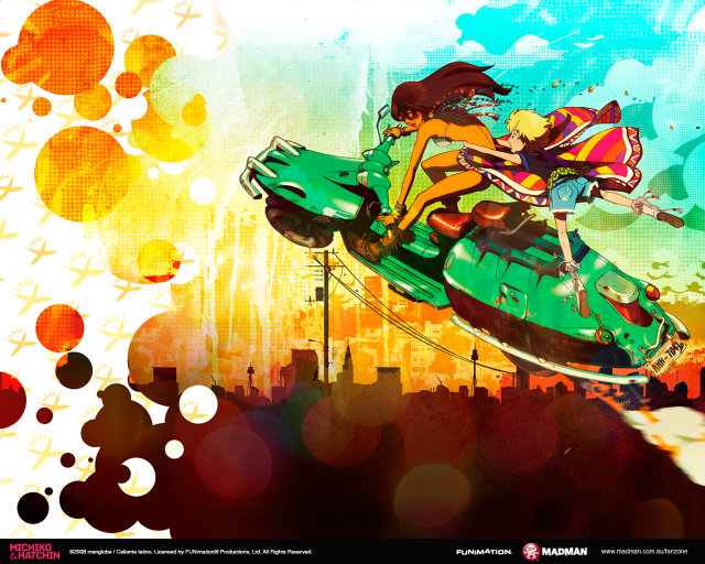 Woman riding green car air free wallpaper - medium preview image