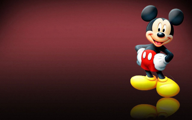 Mickey bear bun smile red free wallpaper - medium preview image