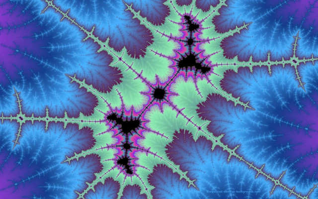 Blue green abstract design black free wallpaper - medium preview image