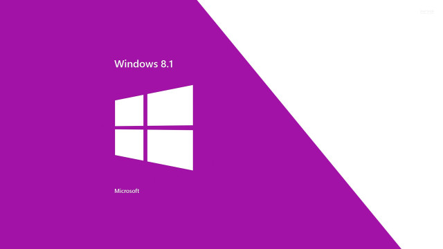 Purple white windows 8 #1 free wallpaper - medium preview image