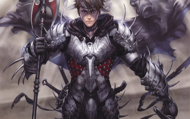 Man armor sword demon body free wallpaper - medium preview image