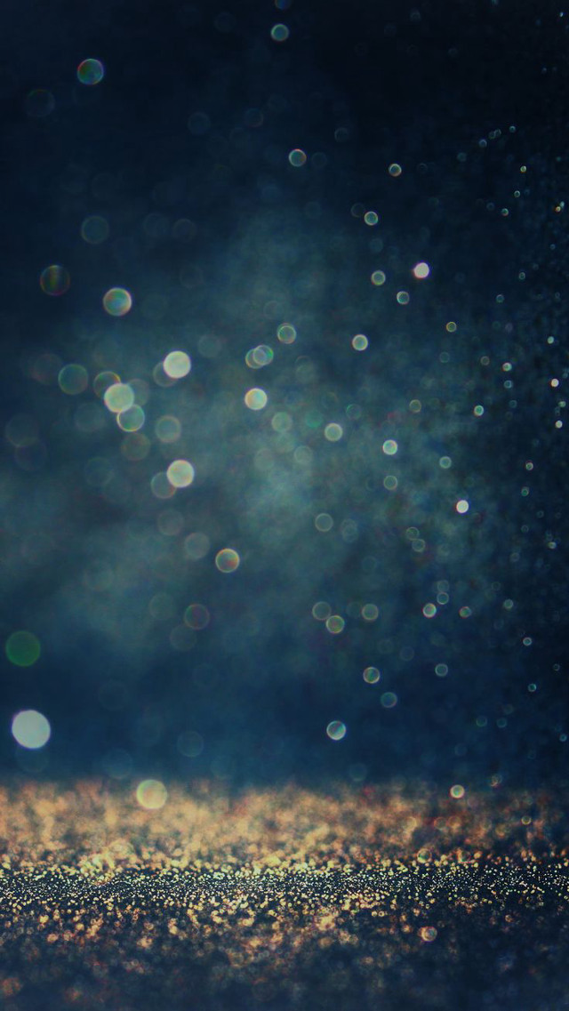 Gold glitter blurry sky background free wallpaper - medium preview image