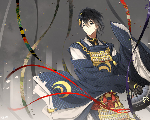 Man costume sword holding image free wallpaper - medium preview image