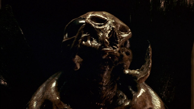 Creepy creature dark room light free wallpaper - medium preview image