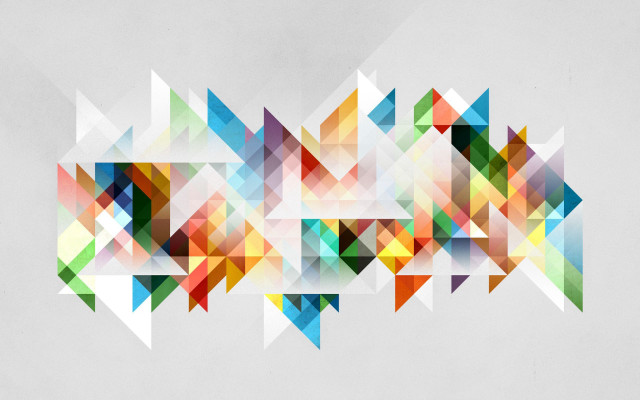 Colorful abstract design white background free wallpaper - medium preview image