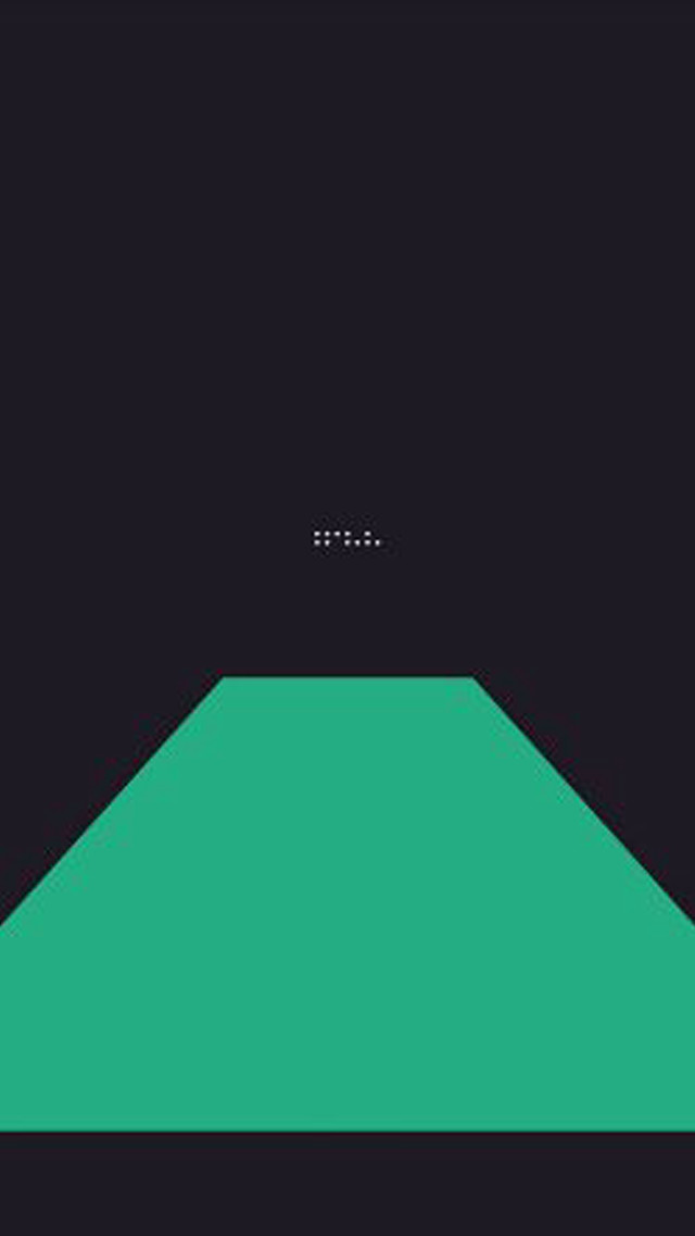 Green pyramid black background white free wallpaper - medium preview image