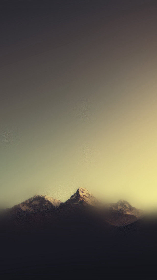 Bird flying mountain range sunset free wallpaper - medium preview image