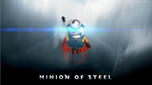 Minion flying light cape air free wallpaper - medium preview image