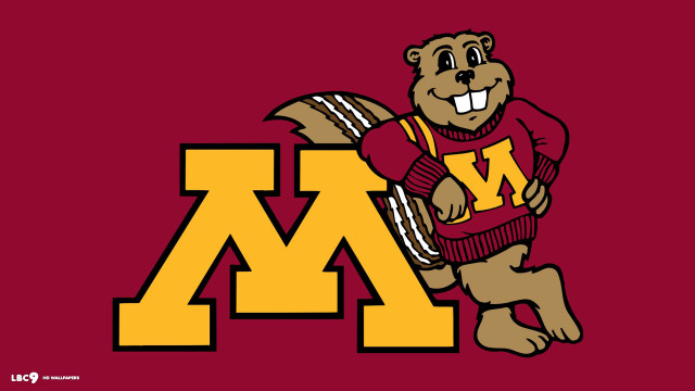 University minnesota mascot running football free wallpaper - medium preview image