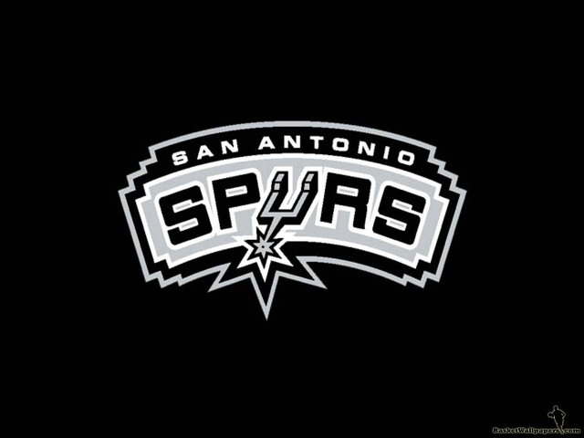 San antonio spurs logo black #4 free wallpaper - medium preview image