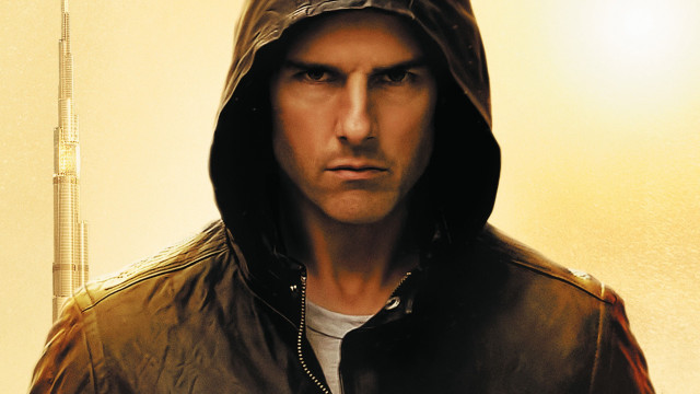 Man hooded jacket city background free wallpaper - medium preview image