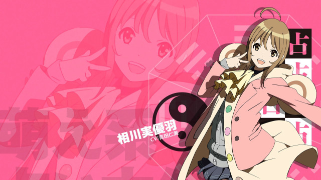 Woman pink coat anime characters free wallpaper - medium preview image