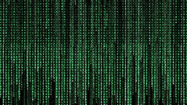 Green background numbers black background #6 free wallpaper - medium preview image
