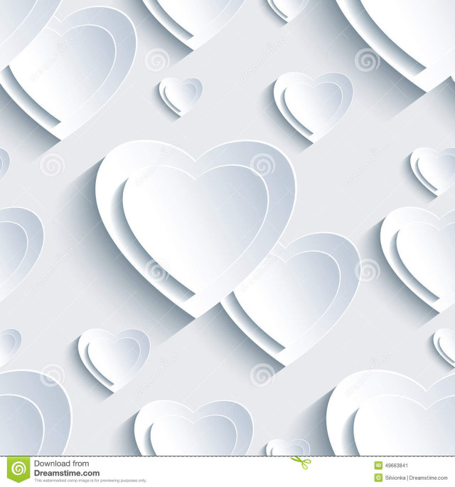 White paper heart background cut free wallpaper - medium preview image