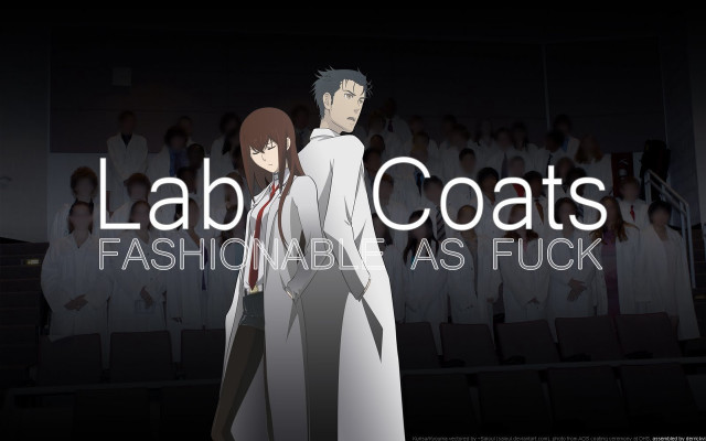 Man woman crowd lab coats free wallpaper - medium preview image