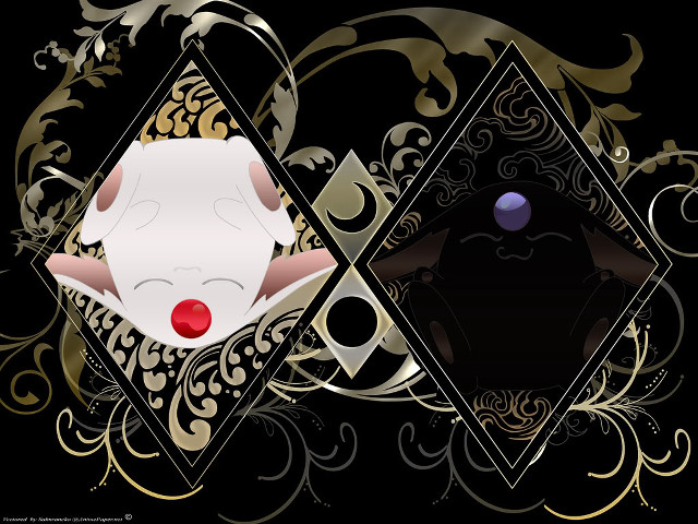 Cow red nose black background free wallpaper - medium preview image