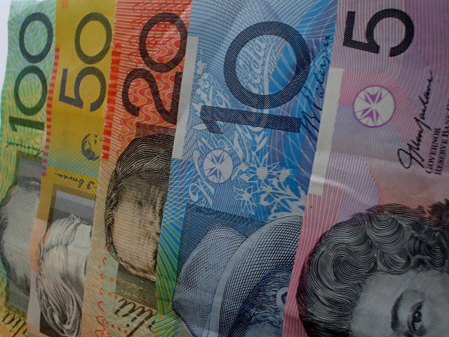 Bank notes wall sky background free wallpaper - medium preview image