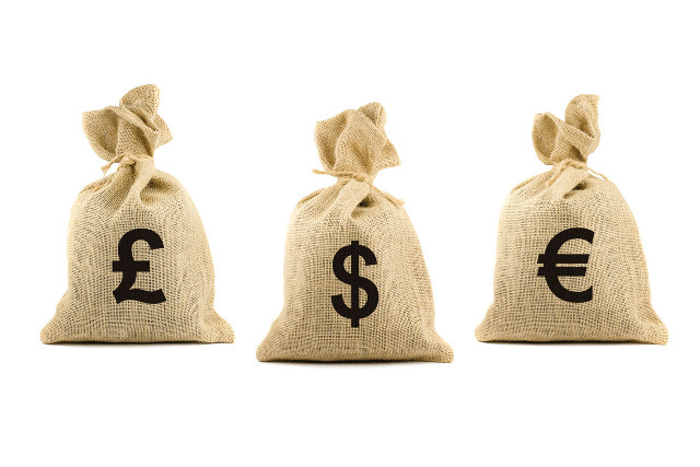 Three bags currency symbols dollar free wallpaper - medium preview image