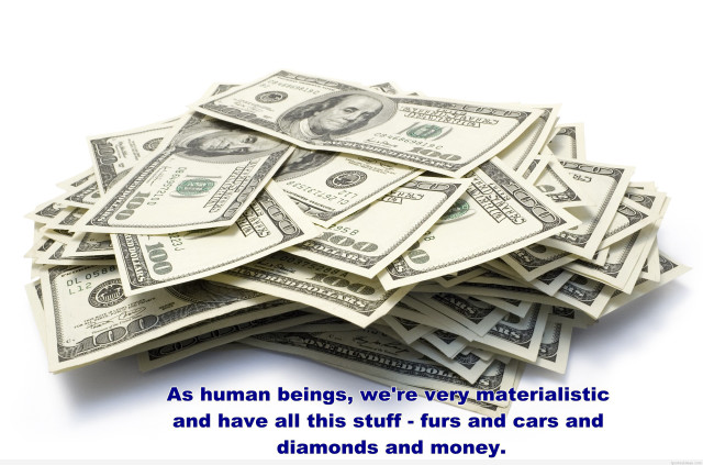 Money quote hypermaximalist marble sculpture free wallpaper - medium preview image