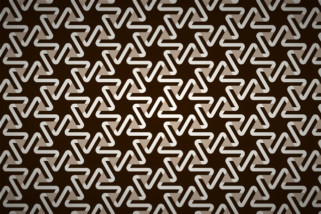 Brown white pattern white design free wallpaper - medium preview image