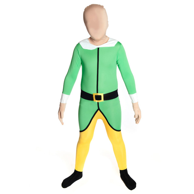Man green yellow costume posing free wallpaper - medium preview image