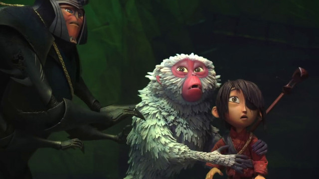 Monkey girl animated movie scene free wallpaper - medium preview image