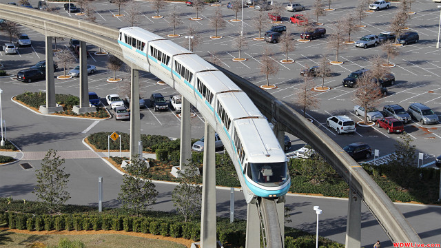 Train bridge parking lot cars free wallpaper - medium preview image