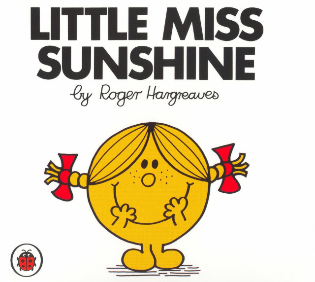 Little miss sunshine cartoon girl free wallpaper - medium preview image