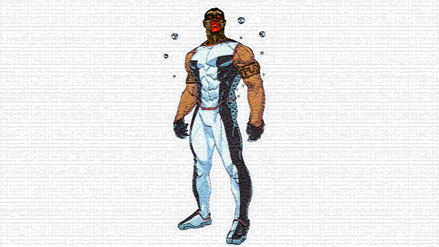 Man suit red face mask free wallpaper - medium preview image
