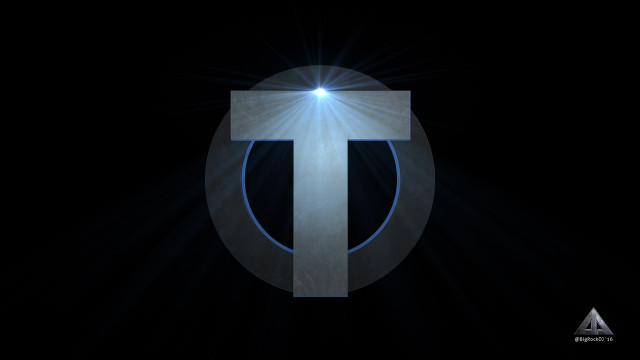 Cross light dark background black free wallpaper - medium preview image