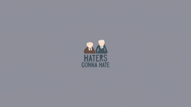 Suits men haters standing back free wallpaper - medium preview image
