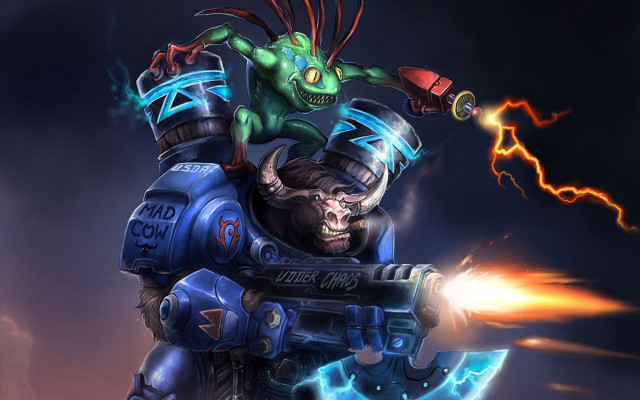 Cartoon character gun demon back #2 free wallpaper - medium preview image