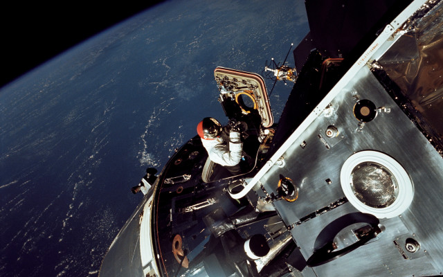 Space station toilet person background free wallpaper - medium preview image