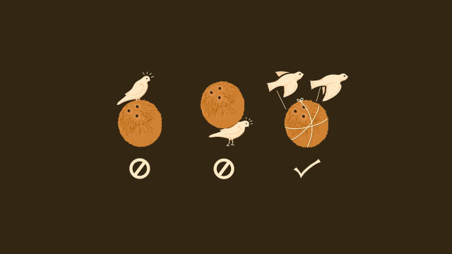 Birds egg conceptual art drawing free wallpaper - medium preview image