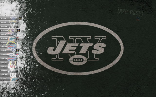 Jets logo wall stickers water free wallpaper - medium preview image