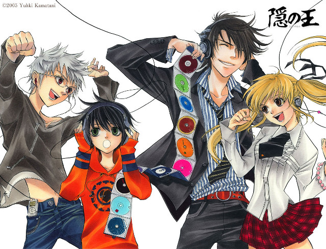 Anime characters group arms around #3 free wallpaper - medium preview image
