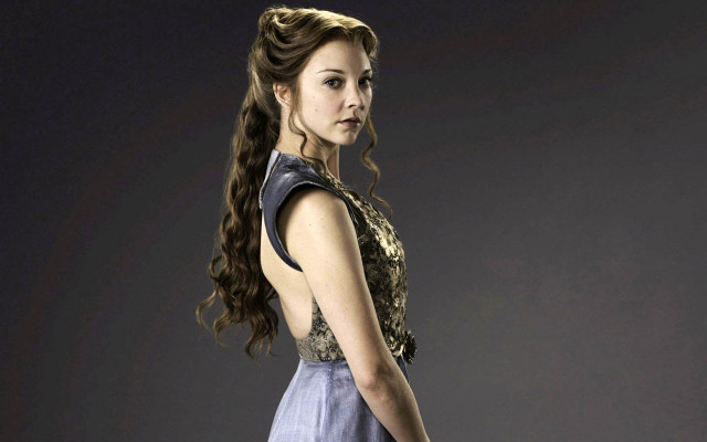 Woman long hair dress serious free wallpaper - medium preview image