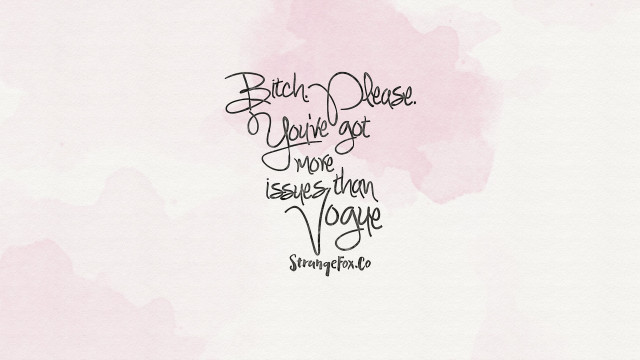 Pink watercolor background multilingual quote free wallpaper - medium preview image