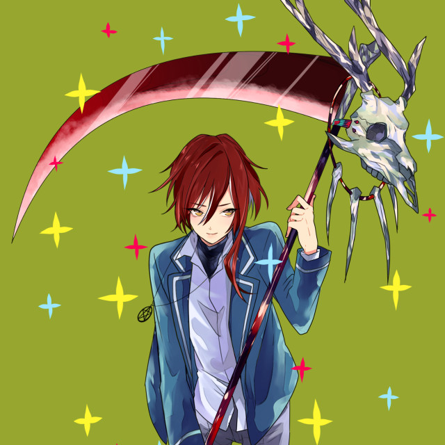 Person demon metal sword butterfly free wallpaper - medium preview image