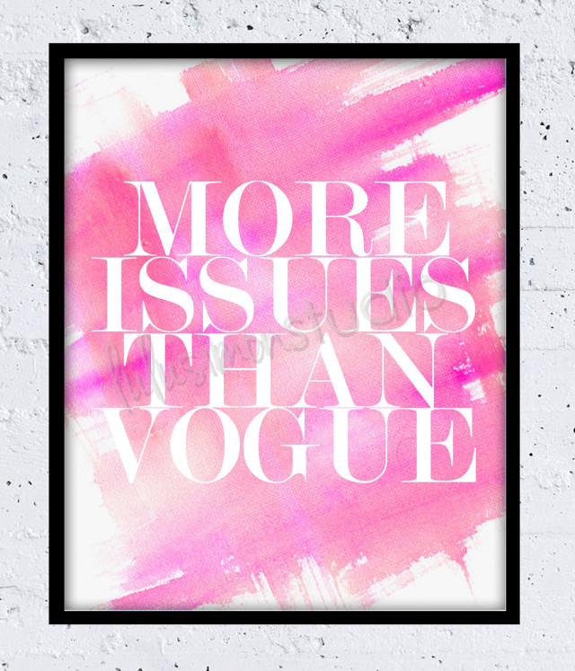 More issues vogue poster figurativism free wallpaper - medium preview image