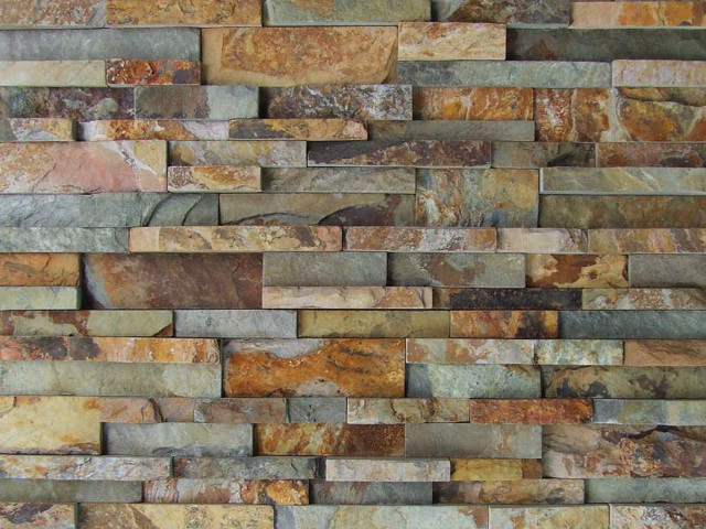 Stone wall brown tan cat free wallpaper - medium preview image