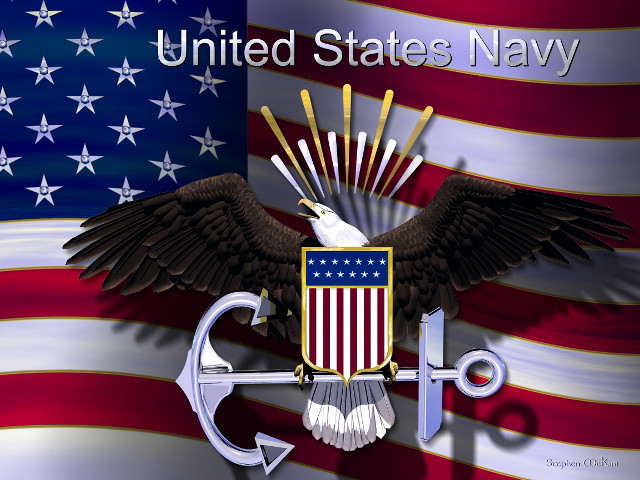 Eagle sword anchor flag united free wallpaper - medium preview image